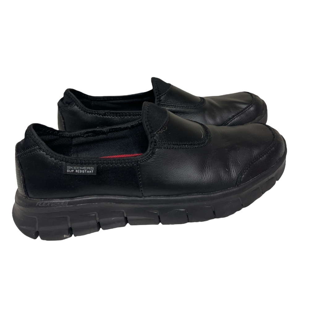 Skechers Women Work Slip Resistant black shoes